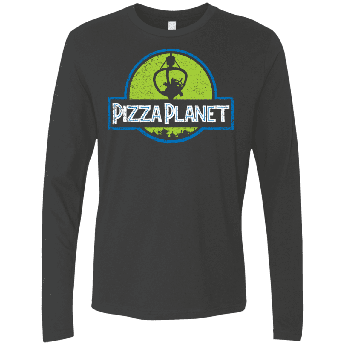 T-Shirts Heavy Metal / S Pizza Planet Men's Premium Long Sleeve