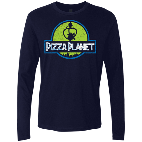 T-Shirts Midnight Navy / S Pizza Planet Men's Premium Long Sleeve