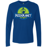 T-Shirts Royal / S Pizza Planet Men's Premium Long Sleeve