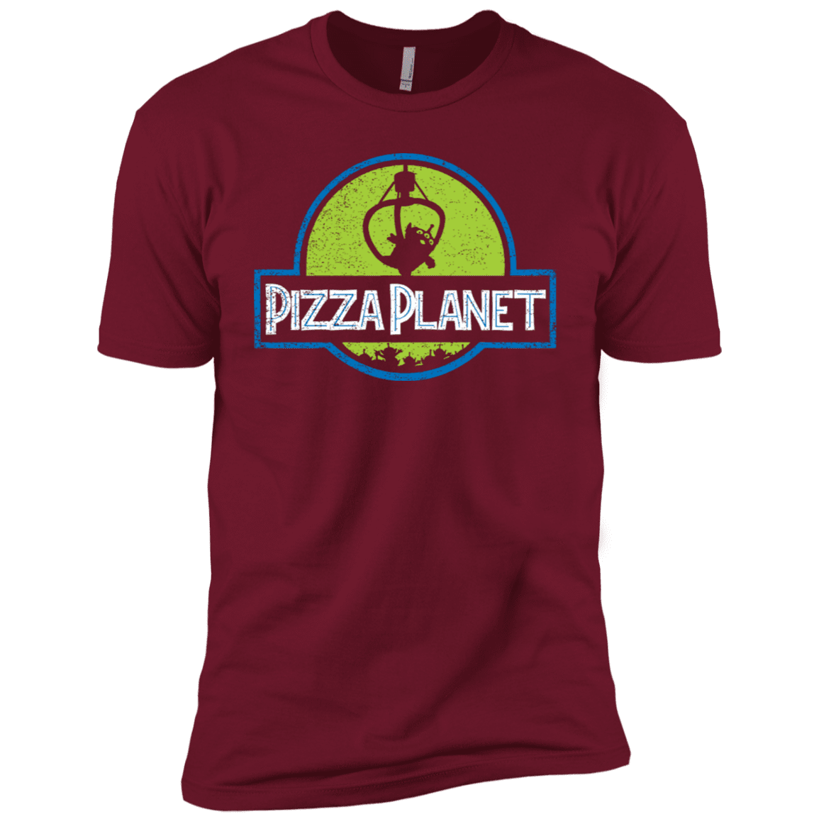 T-Shirts Cardinal / X-Small Pizza Planet Men's Premium T-Shirt