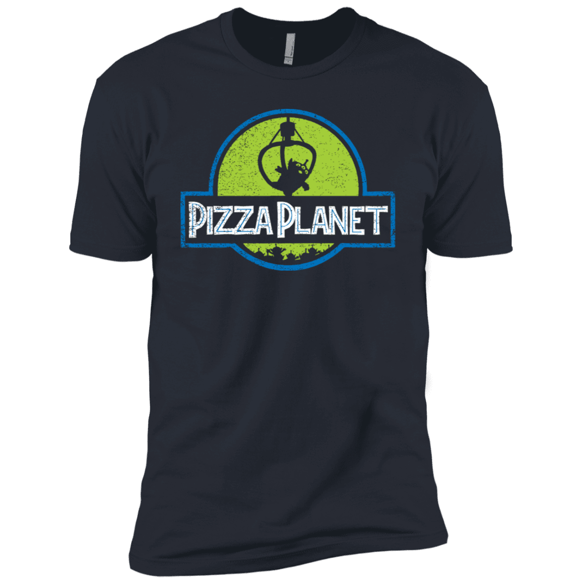 T-Shirts Indigo / X-Small Pizza Planet Men's Premium T-Shirt