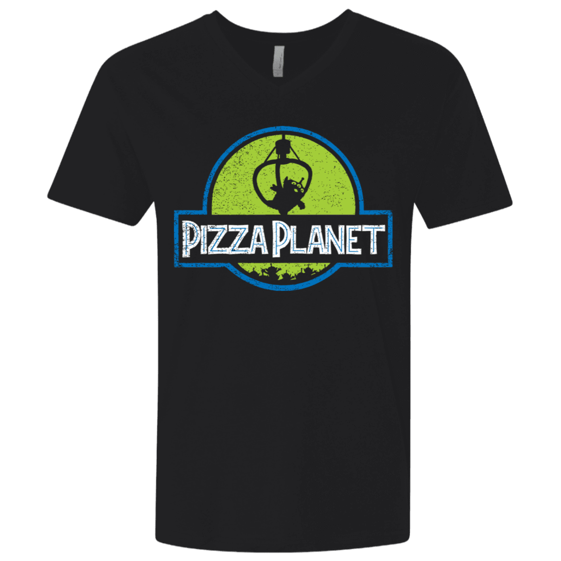 T-Shirts Black / X-Small Pizza Planet Men's Premium V-Neck