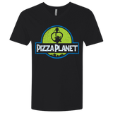 T-Shirts Black / X-Small Pizza Planet Men's Premium V-Neck