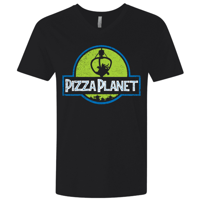 T-Shirts Black / X-Small Pizza Planet Men's Premium V-Neck