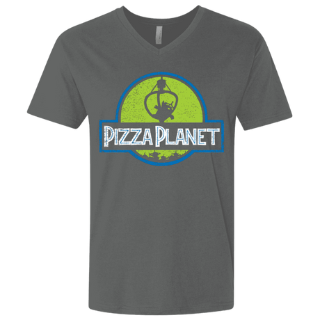 T-Shirts Heavy Metal / X-Small Pizza Planet Men's Premium V-Neck