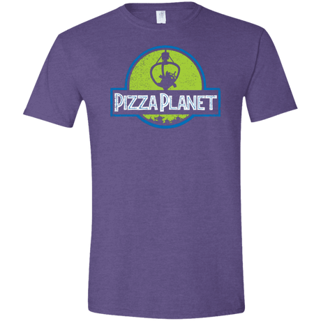 T-Shirts Heather Purple / S Pizza Planet Men's Semi-Fitted Softstyle