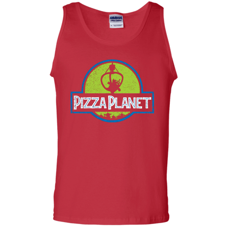 T-Shirts Red / S Pizza Planet Men's Tank Top