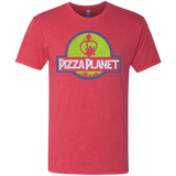 T-Shirts Vintage Red / S Pizza Planet Men's Triblend T-Shirt