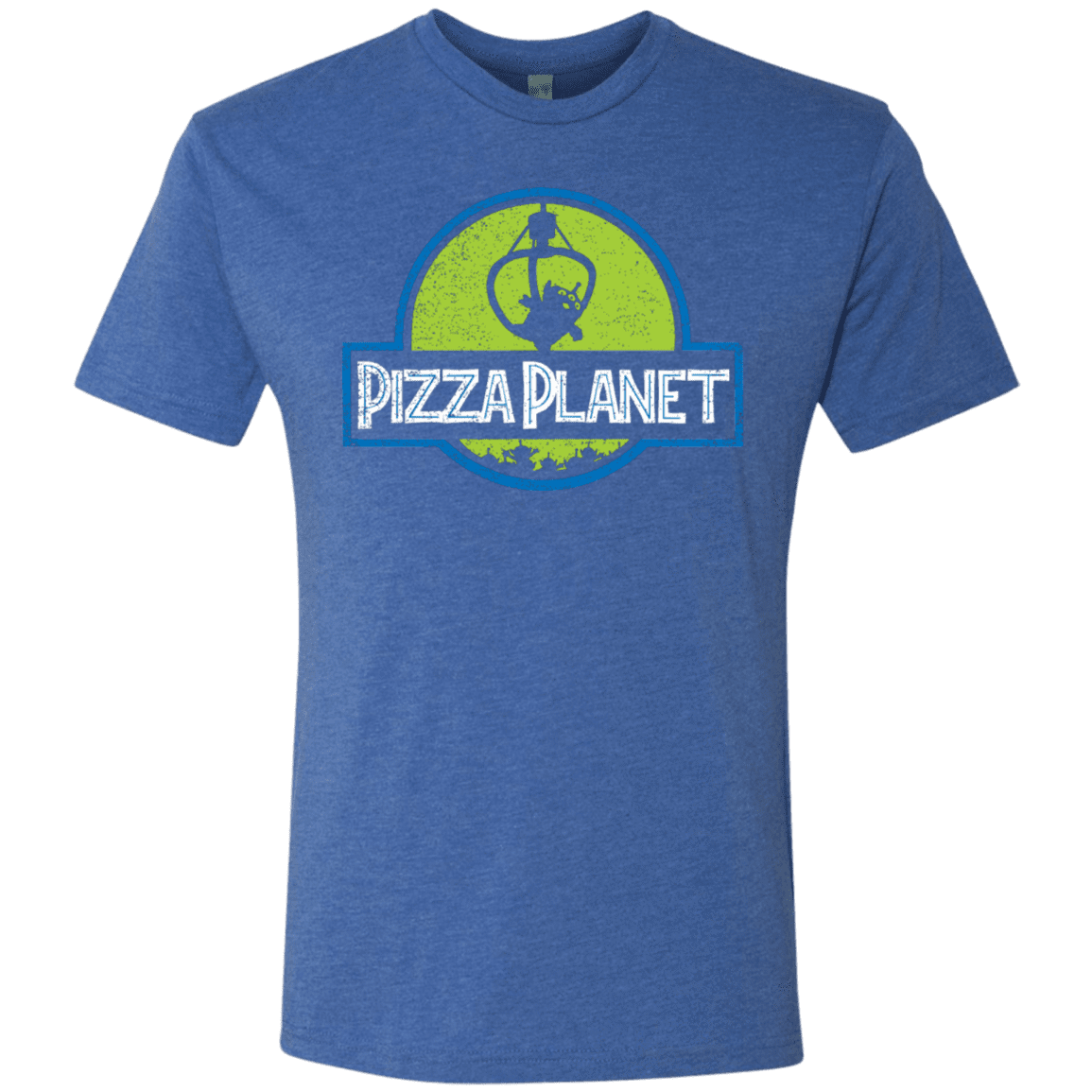 T-Shirts Vintage Royal / S Pizza Planet Men's Triblend T-Shirt