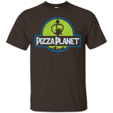 T-Shirts Dark Chocolate / S Pizza Planet T-Shirt