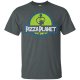 T-Shirts Dark Heather / S Pizza Planet T-Shirt
