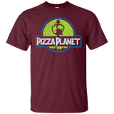 T-Shirts Maroon / S Pizza Planet T-Shirt