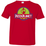 T-Shirts Red / 2T Pizza Planet Toddler Premium T-Shirt