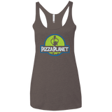 T-Shirts Macchiato / X-Small Pizza Planet Women's Triblend Racerback Tank