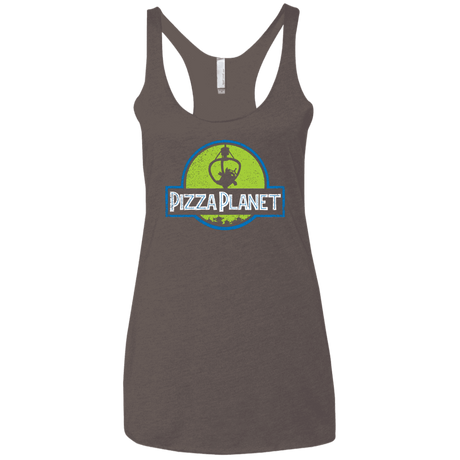 T-Shirts Macchiato / X-Small Pizza Planet Women's Triblend Racerback Tank