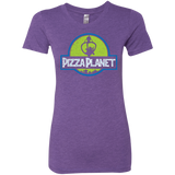 T-Shirts Purple Rush / S Pizza Planet Women's Triblend T-Shirt