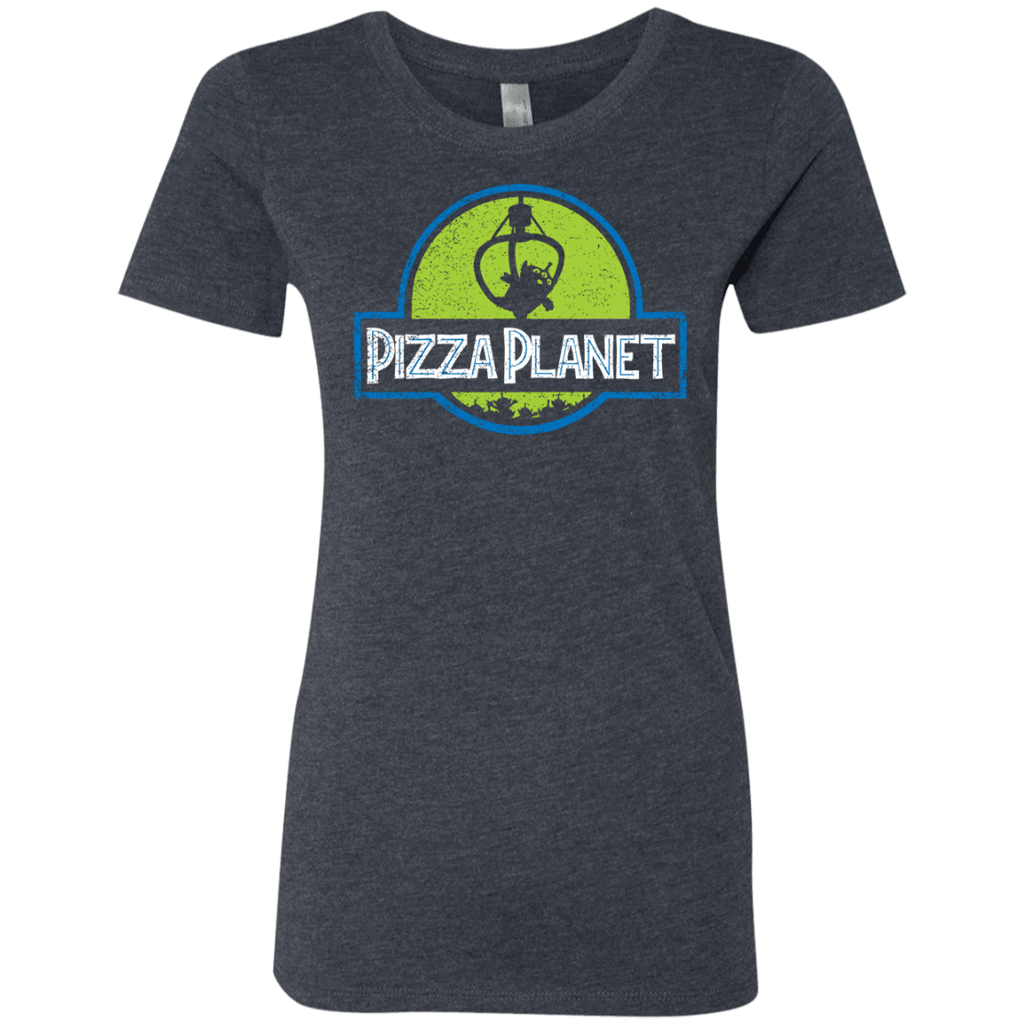 T-Shirts Vintage Navy / S Pizza Planet Women's Triblend T-Shirt