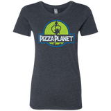T-Shirts Vintage Navy / S Pizza Planet Women's Triblend T-Shirt