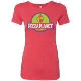 T-Shirts Vintage Red / S Pizza Planet Women's Triblend T-Shirt