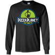 T-Shirts Black / YS Pizza Planet Youth Long Sleeve T-Shirt