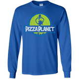 T-Shirts Royal / YS Pizza Planet Youth Long Sleeve T-Shirt