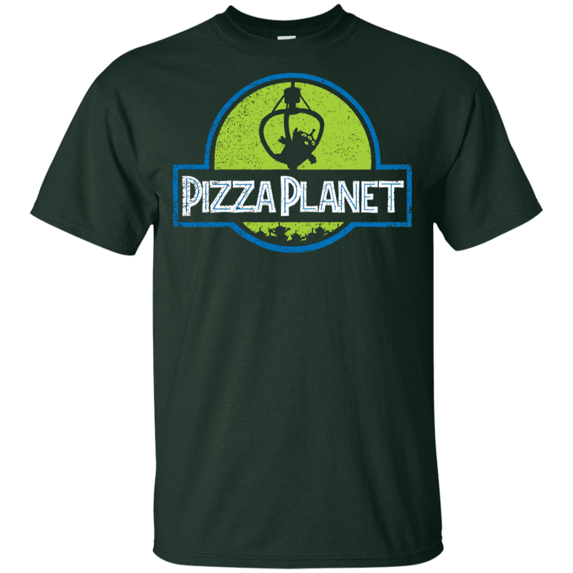 T-Shirts Forest / YXS Pizza Planet Youth T-Shirt