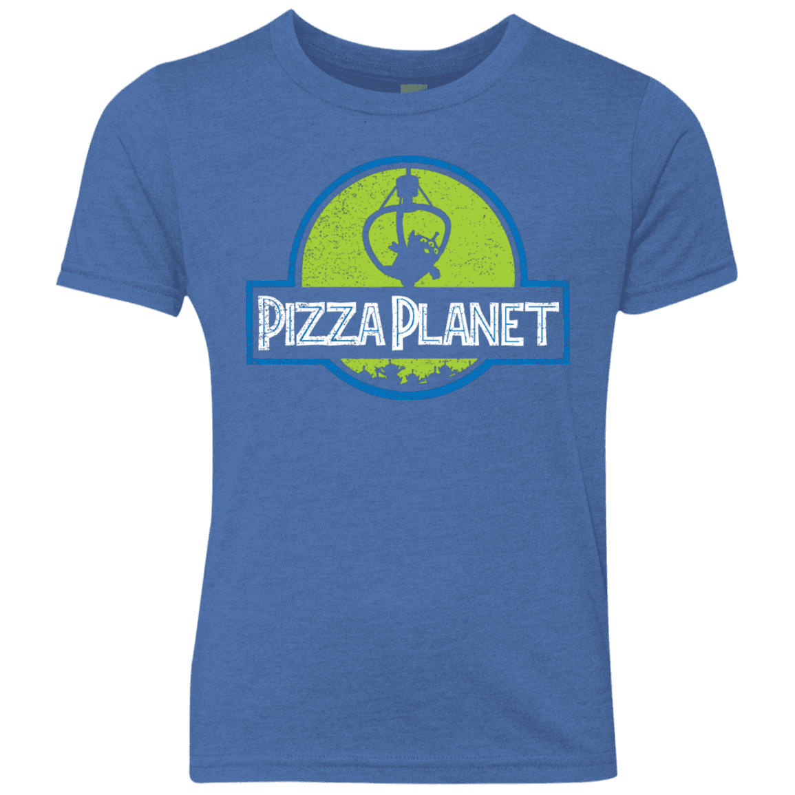 T-Shirts Vintage Royal / YXS Pizza Planet Youth Triblend T-Shirt