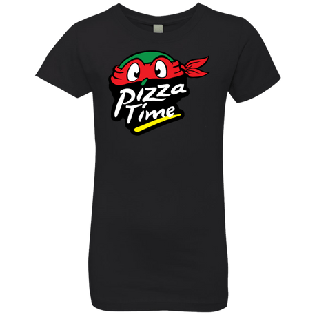 T-Shirts Black / YXS Pizza Time Girls Premium T-Shirt