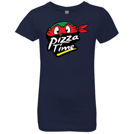 T-Shirts Midnight Navy / YXS Pizza Time Girls Premium T-Shirt