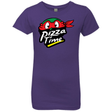 T-Shirts Purple Rush / YXS Pizza Time Girls Premium T-Shirt