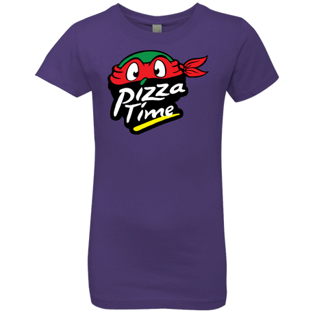 T-Shirts Purple Rush / YXS Pizza Time Girls Premium T-Shirt
