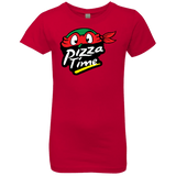 T-Shirts Red / YXS Pizza Time Girls Premium T-Shirt