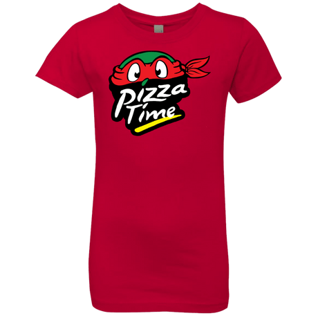 T-Shirts Red / YXS Pizza Time Girls Premium T-Shirt