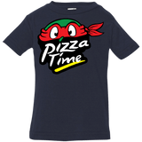 T-Shirts Navy / 6 Months Pizza Time Infant Premium T-Shirt