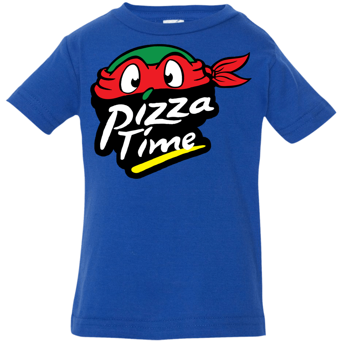 T-Shirts Royal / 6 Months Pizza Time Infant Premium T-Shirt
