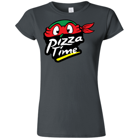 T-Shirts Charcoal / S Pizza Time Junior Slimmer-Fit T-Shirt