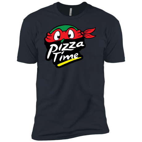 T-Shirts Indigo / X-Small Pizza Time Men's Premium T-Shirt