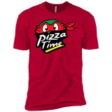 T-Shirts Red / X-Small Pizza Time Men's Premium T-Shirt