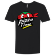 T-Shirts Black / X-Small Pizza Time Men's Premium V-Neck