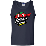 T-Shirts Navy / S Pizza Time Men's Tank Top