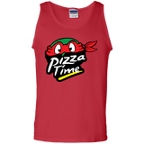 T-Shirts Red / S Pizza Time Men's Tank Top