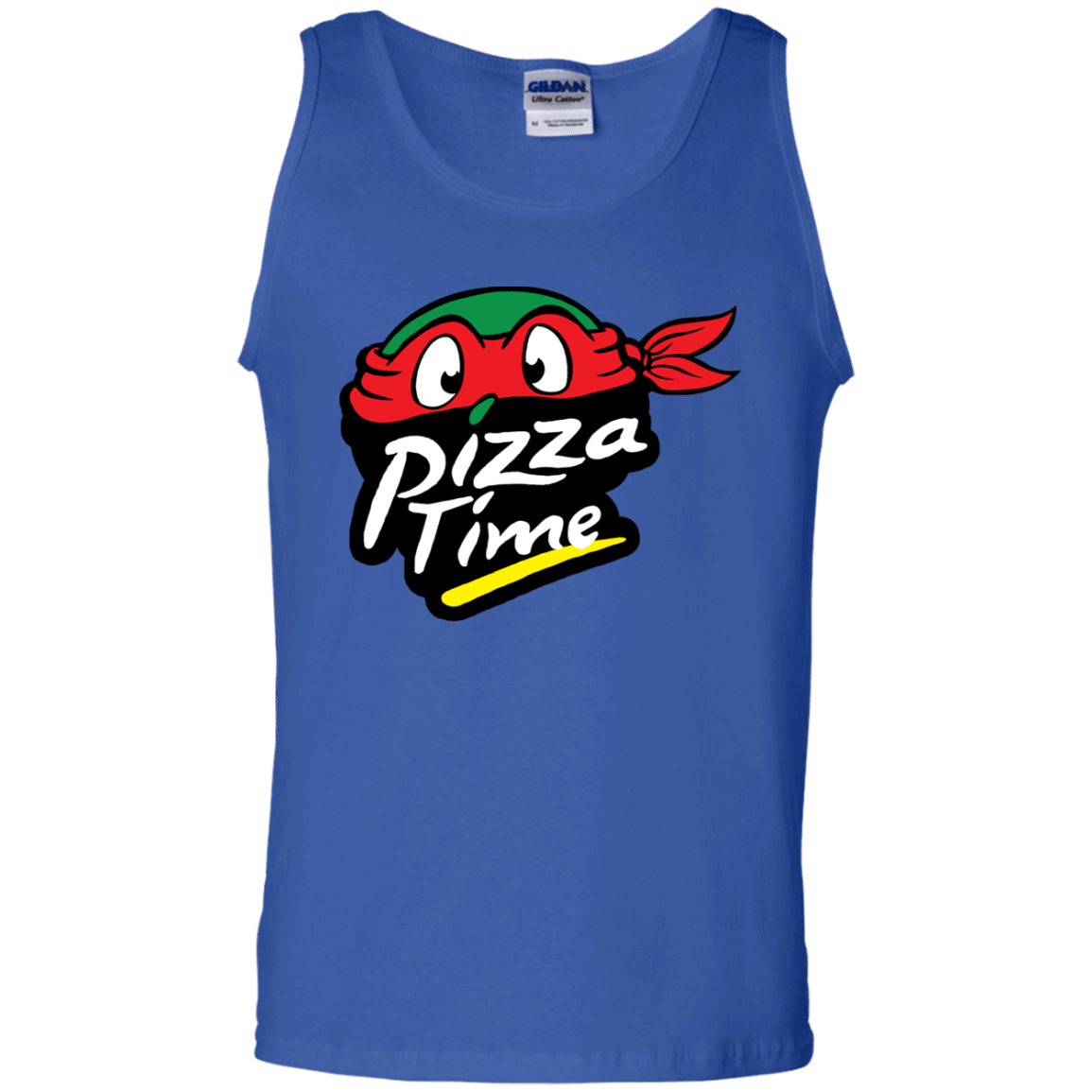 T-Shirts Royal / S Pizza Time Men's Tank Top