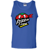 T-Shirts Royal / S Pizza Time Men's Tank Top