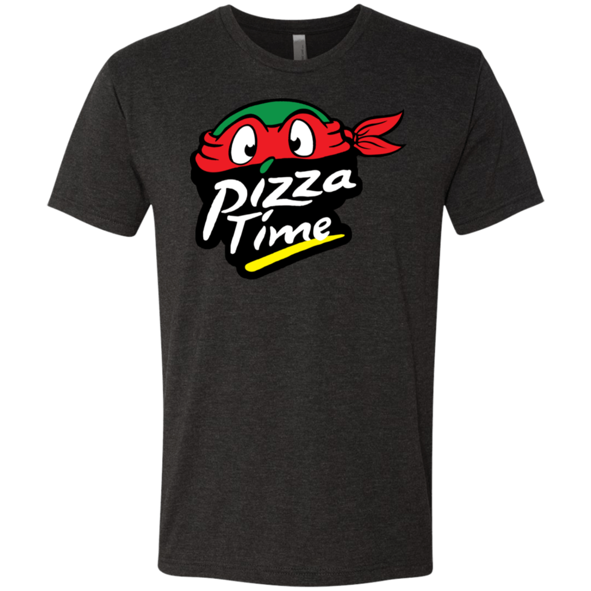 T-Shirts Vintage Black / S Pizza Time Men's Triblend T-Shirt