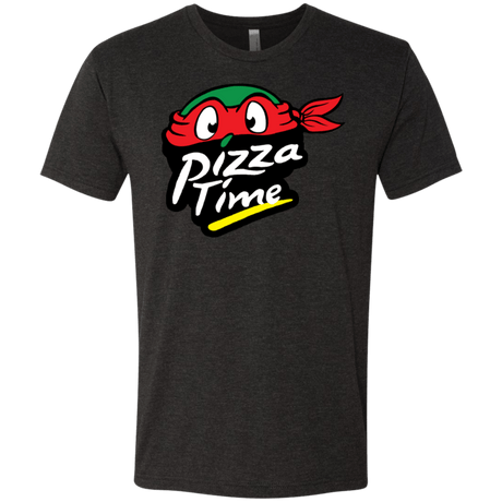 T-Shirts Vintage Black / S Pizza Time Men's Triblend T-Shirt