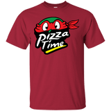 T-Shirts Cardinal / S Pizza Time T-Shirt