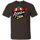 T-Shirts Dark Chocolate / S Pizza Time T-Shirt