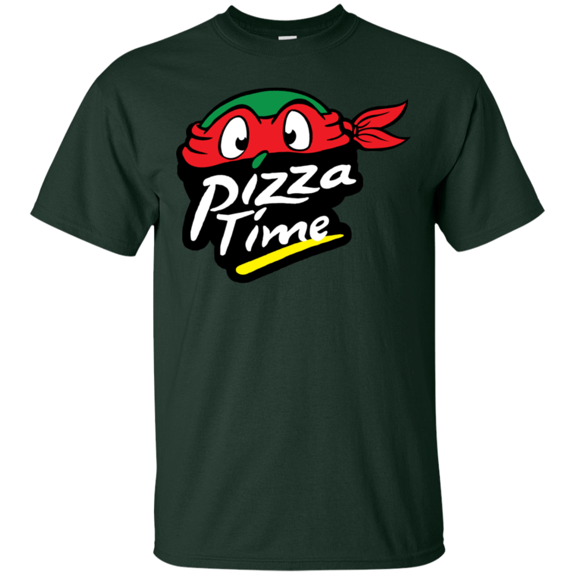 T-Shirts Forest / S Pizza Time T-Shirt