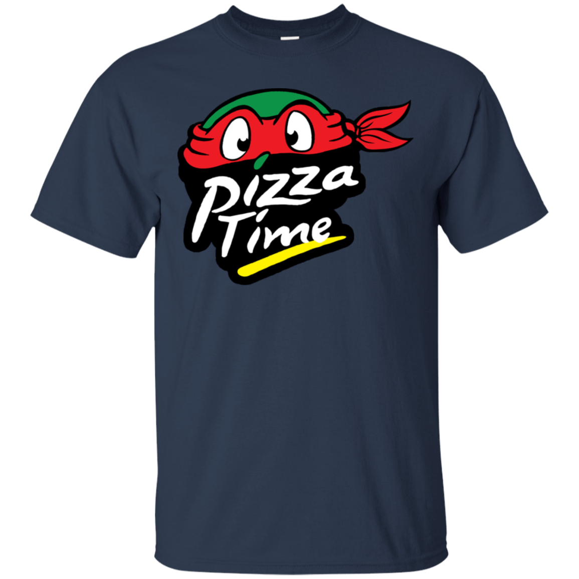 T-Shirts Navy / S Pizza Time T-Shirt