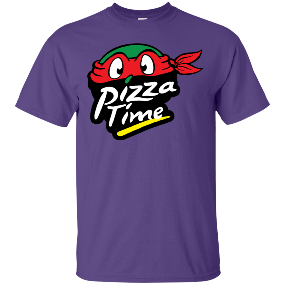 T-Shirts Purple / S Pizza Time T-Shirt